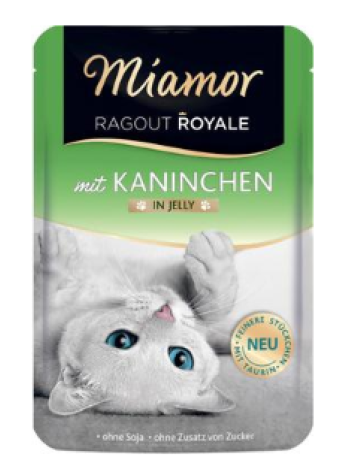 Влажный корм для кошек Miamor ragout kani 100 г кролик в желе 