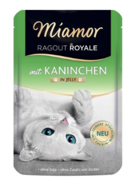 Влажный корм для кошек Miamor ragout kani 100 г кролик в желе