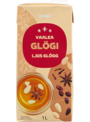Легкий глинтвейн Coop vaalea glögijuoma 1л