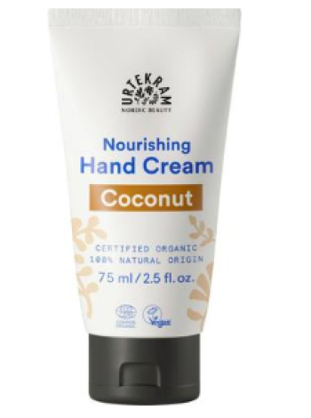 Органический крем для рук с кокосом URTEKRAM 75мл