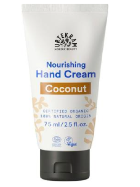 Органический крем для рук с кокосом URTEKRAM 75мл