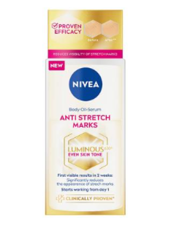 Масло-сыворотка для тела против растяжек NIVEA Anti Stretch Marks Body Oil Serum 100мл