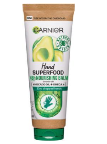 Крем для рук Garnier Hand Superfood Avocado для сухой кожи 75 мл