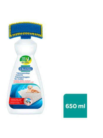 Жидкое средство для удаления пятен с ковров Dr. Beckmann Tahranpoistaja matoille 650 мл