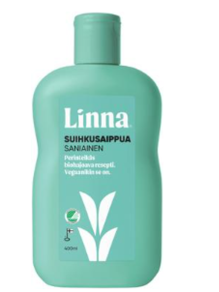 Мыло для душа Linna Suihkusaippua Saniainen 400мл Папоротник 
