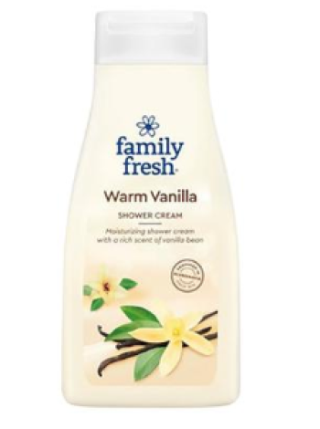 Крем-мыло для душа Family Fresh Warm Vanilla 500мл