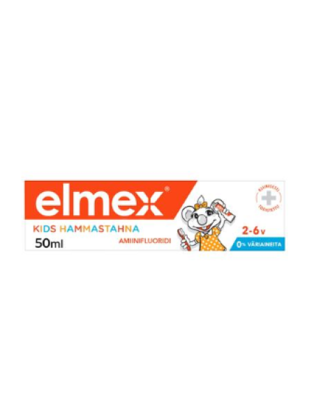  Детская зубная паста Elmex Kids от 2-6 лет 50мл
