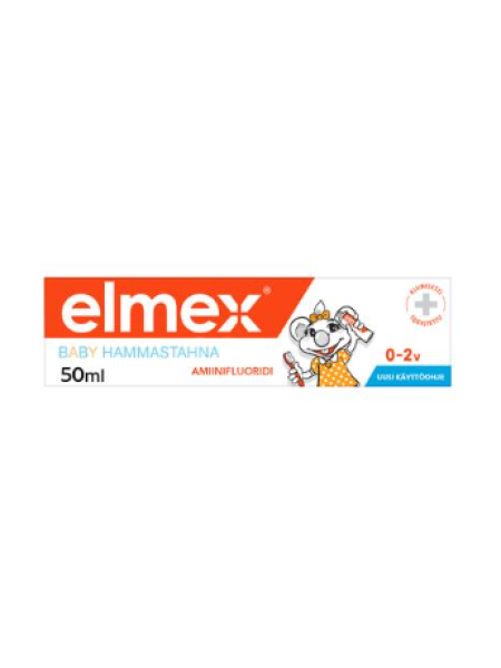 Детская зубная паста Elmex Baby 0-2 лет 50мл