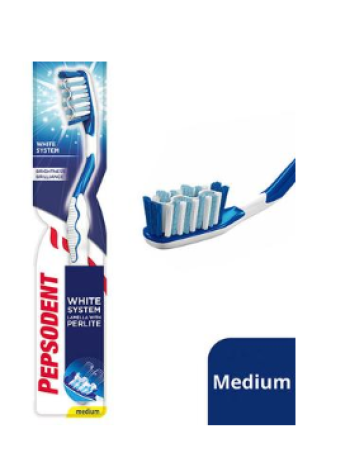  Зубная щетка Pepsodent White System Medium