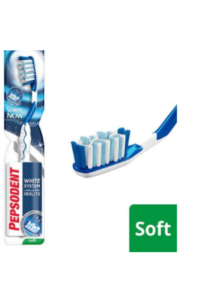 Зубная щетка Pepsodent White System Soft мягкая