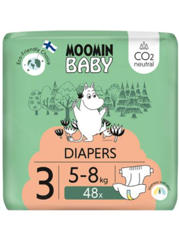 Подгузники Muumi Baby Diapers № 3  48 шт 5-8 кг