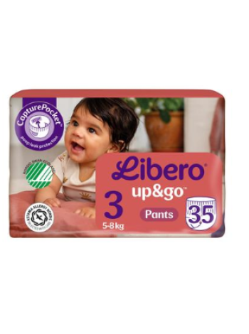 Подгузники LIBERO Up&Go размер № 3 5-8 кг 35 шт