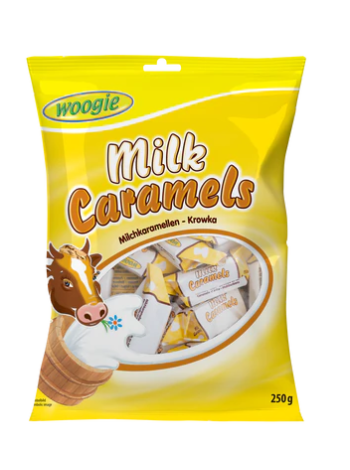 Конфеты коровка молочная Woogie Milk 250г