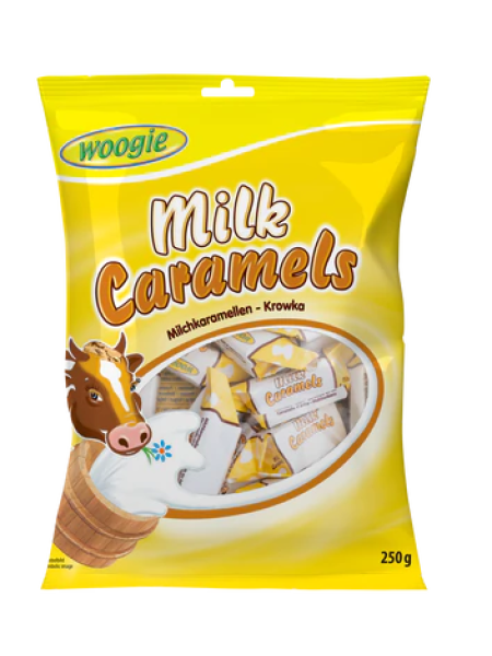 Конфеты коровка молочная Woogie Milk 250г