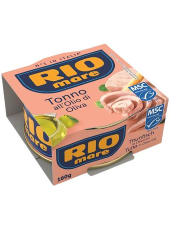 Тунец в оливковом масле Rio Mare 160г/104г в ж/б