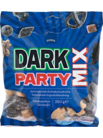 Ассорти лакричных конфет Rainbow Dark Party Mix 250г без глютена
