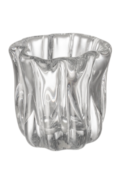 Ваза Iittala Kalvolan kanto taide-esine 140мм kirkas "Пень Калвола" НОВИНКА