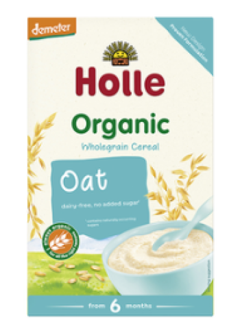 Цельнозерновая овсянка Holle 250 г с 6 месяцев