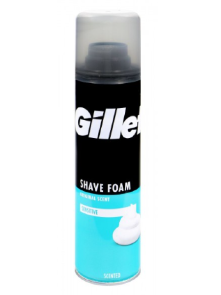 Пена для бритья Gillette Sensitive Skin 200 мл