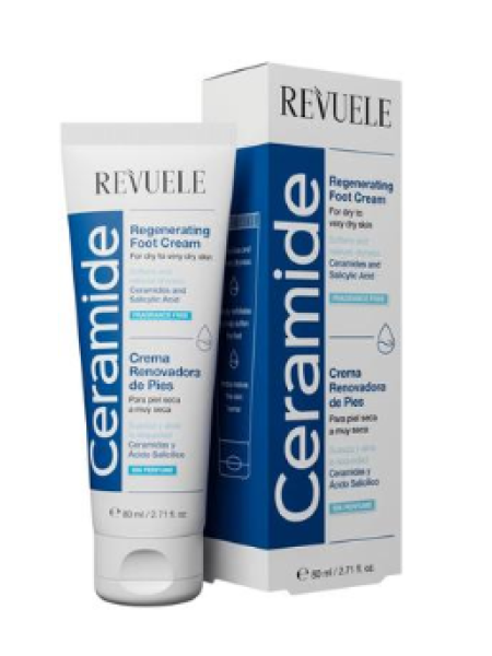 Обновляющий крем для ног Revuele Keramidi 80мл