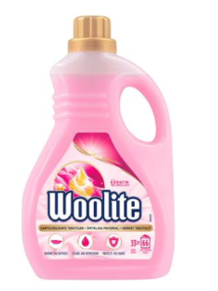 Жидкий стиральный порошок Woolite для деликатных тканей 2л 