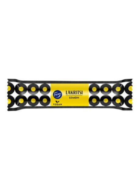 Лакричный батончик с лимоном Fazer Lakritsi Lemon lakritsipatukka 20г