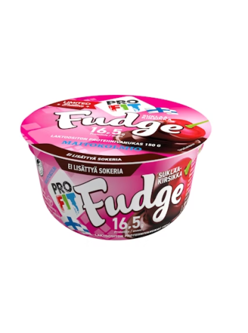 Шоколадно-вишневый протеиновый пудинг Profit Fudge 150г без лактозы