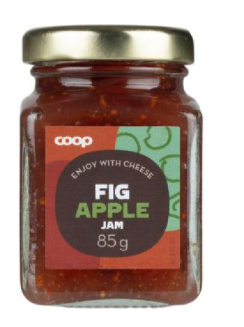 Варенье-джем Coop инжирно-яблочное 85 г