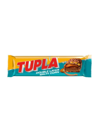 Шоколадный батончик Tupla Double Layer Salty Corn 48г