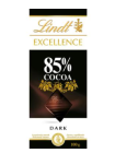 Плитка темного шоколада Lindt Excellence 85% 100г
