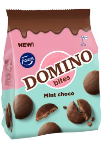 Печенье Fazer Domino Bites Mint Choco 185г