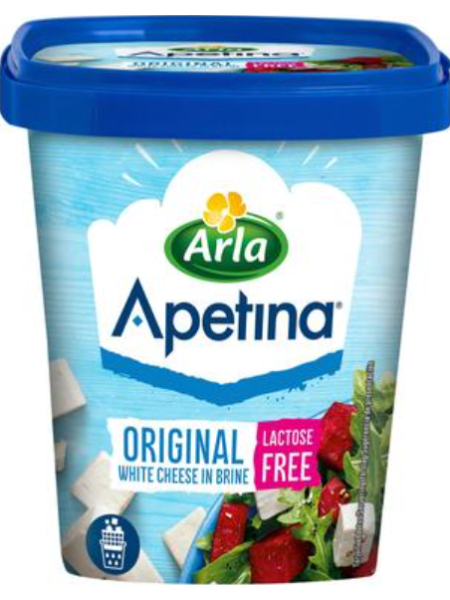 Средиземноморский сыр в рассоле Apetina Original 410/200г 10% без лактозы