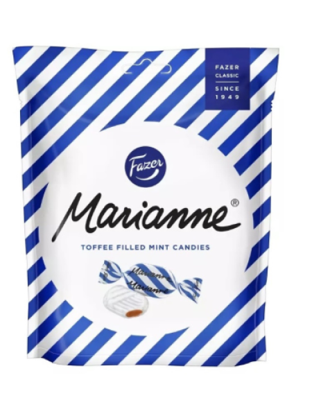 Конфеты-ириски со вкусом мяты Fazer Marianne Toffee 220г
