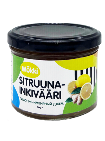Джем лимонно-имбирный Mökki Sitruuna-inkivaari 300г