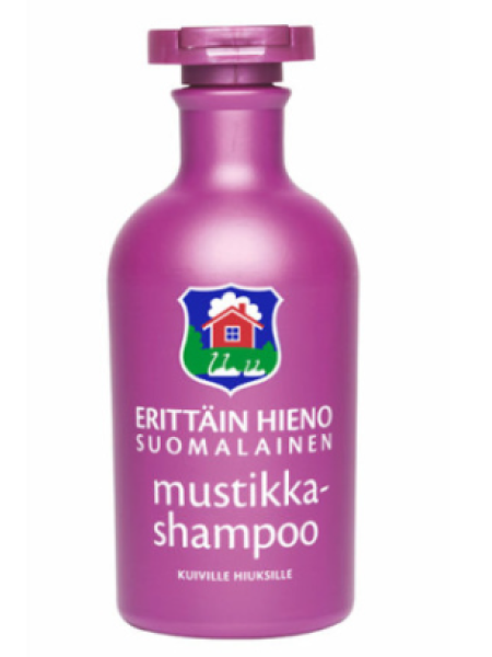 Шампунь для волос Erittäin Hieno Suomalainen Mustikkashampoo 500 мл  с экстрактом черники