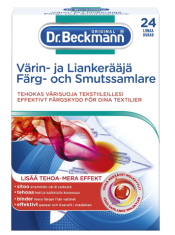 Ловушки для цвета и грязи Dr Beckmann одноразовые 24шт