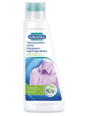 Пятновыводитель жидкий Dr Beckmann Tahranpoistoneste 250 г 