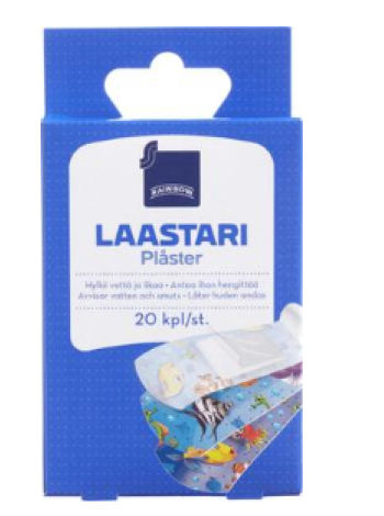 Пластыри для детей Rainbow laastari 20 шт