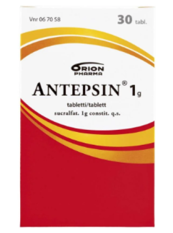 Препарат для лечения язвенной болезни желудка ANTEPSIN 1г 30шт