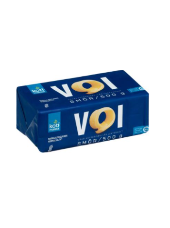 Масло сливочное Kotimaista normaalisuolainen vähälaktoosinen meijerivoi 500г 