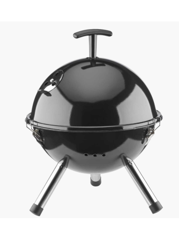 Гриль для барбекю 32см цвет чёрный