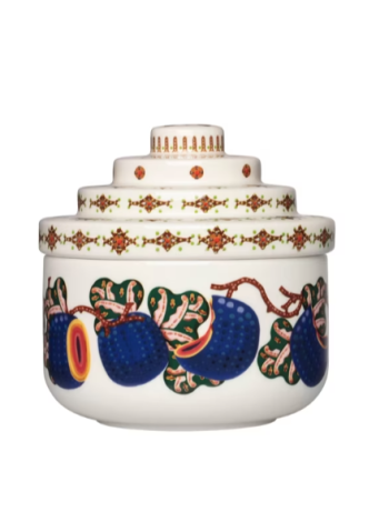 Керамическая шкатулка Iittala Taika Sato Keraaminen rasia 145x150мм серия Волшебный урожай 