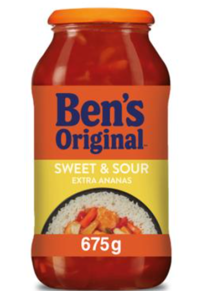 Соус кисло-сладкий Ben's Original Sweet & Sour Extra Ананасовый 675г