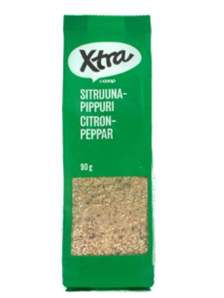 Лимонный перец  Xtra Sitruunapippuri 90г