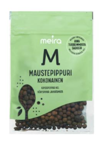 Перец целый Meira Maustepippuri kokonainen 50г