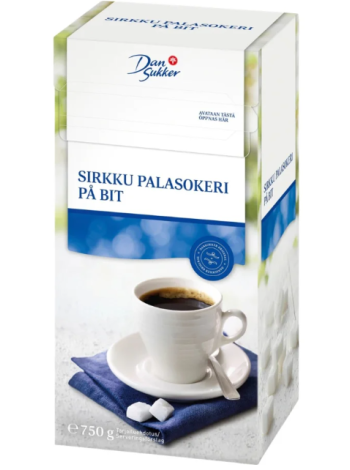 Кусковой сахар Dansukker Sirkku Palasokeri Pa Bit 750г