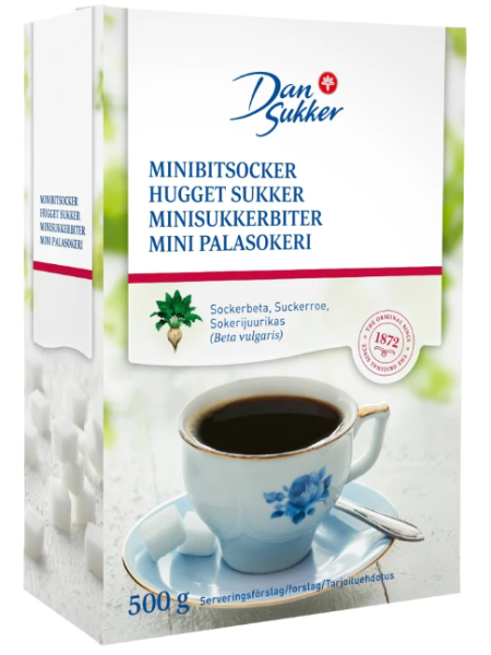 Мини кусковой сахар Dansukker Mini Palasokeri 500г