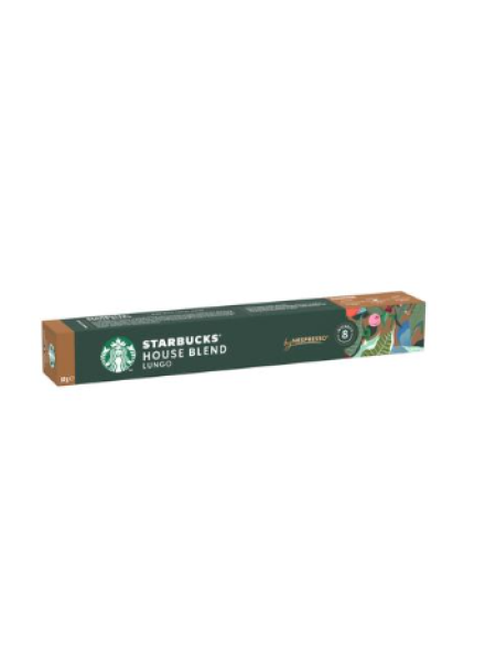 Кофейные капсулы Starbucks Nespresso House Blend Lungo 10шт х 57 г