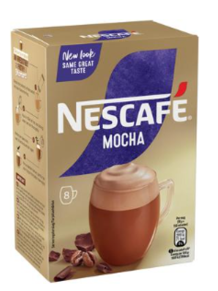 Кофейный напиток Nescafé Mocha Café au Chocolat 8шт/144г