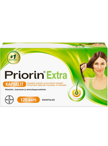 Пищевая добавка для волос PRIORIN EXTRA 120 шт